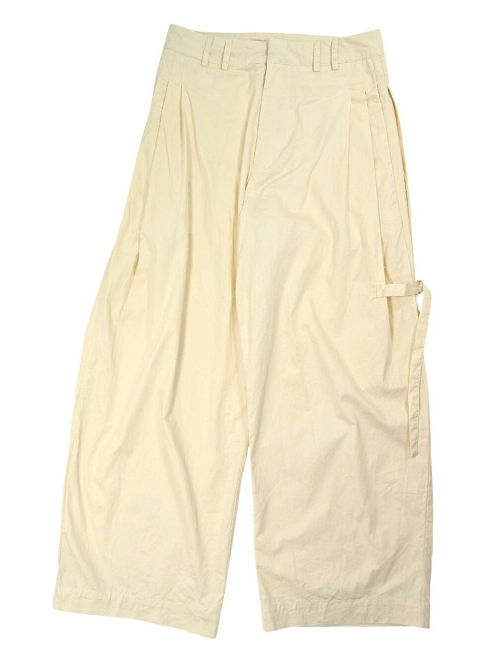 Deiji Studios Tab Pant Cream - Picture 5 of 7